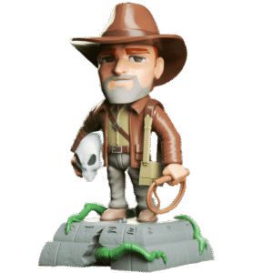 Figura indiana jones chibi