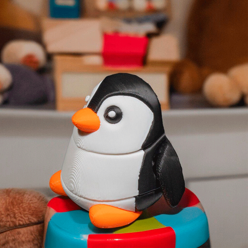 Llavero Articulado Pingüino - Image 2