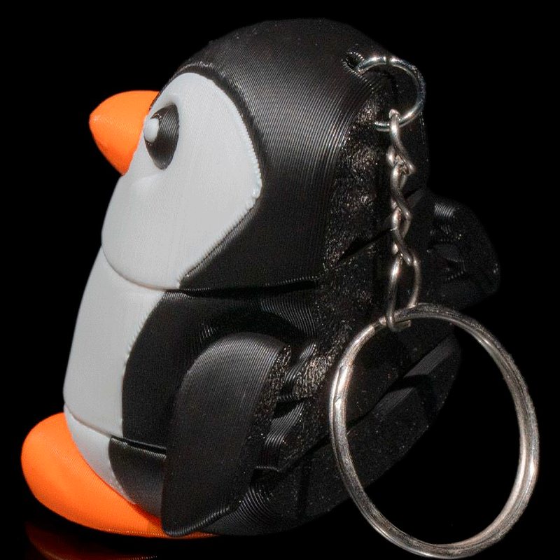Llavero Articulado Pingüino - Image 3
