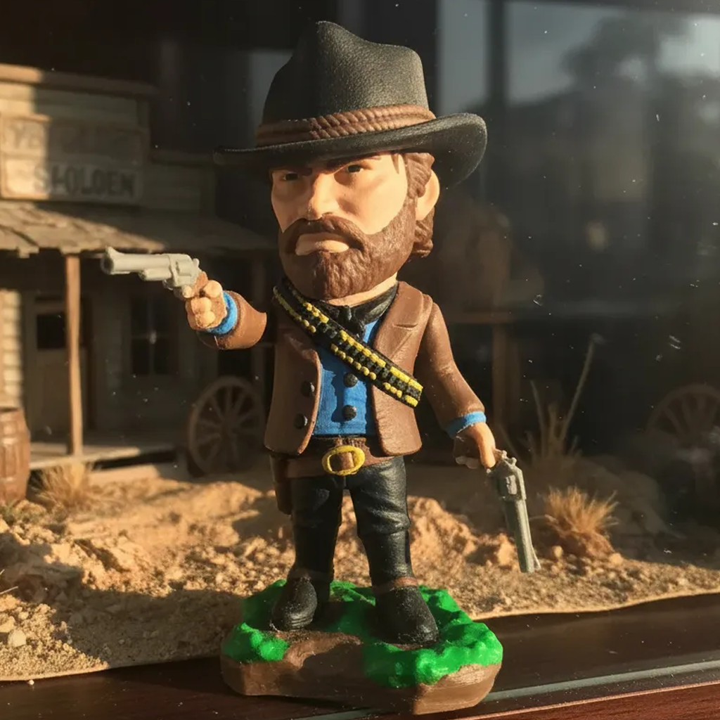 Figura Arthur Morgan RDR2 Colección Chibi - Image 2