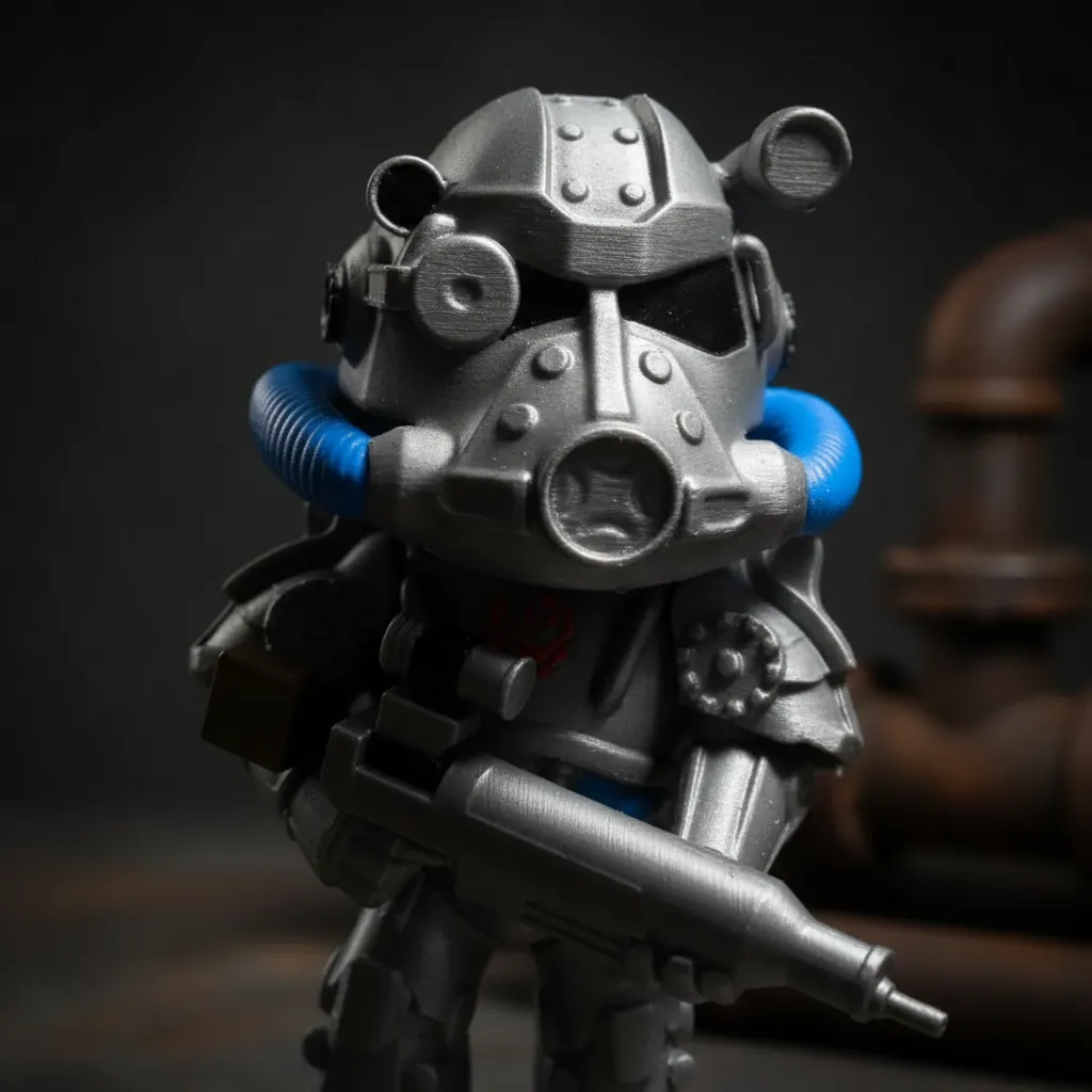 Figura Fallout Maximus Heavy Armor Chibi - Image 3