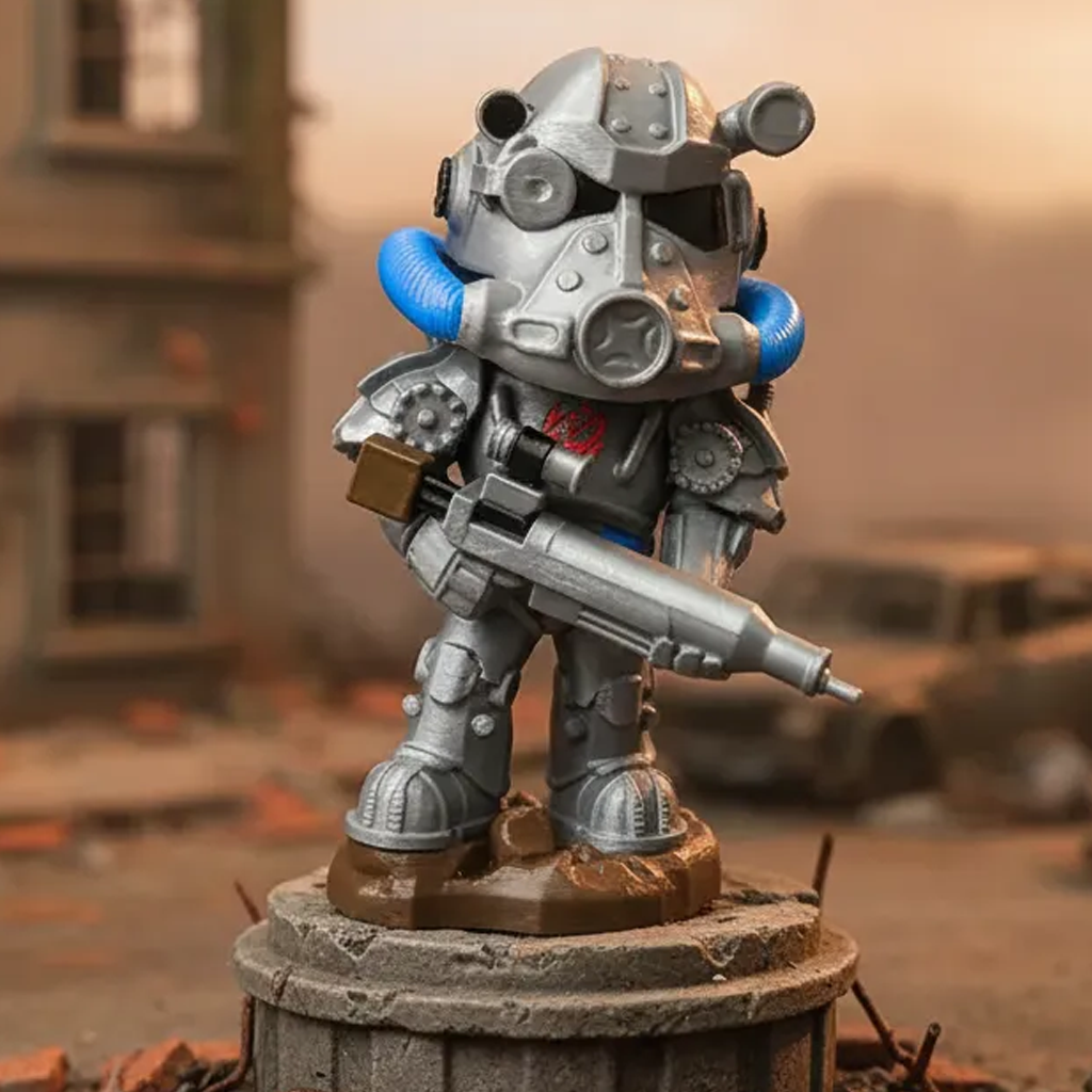 Figura Fallout Maximus Heavy Armor Chibi - Image 2