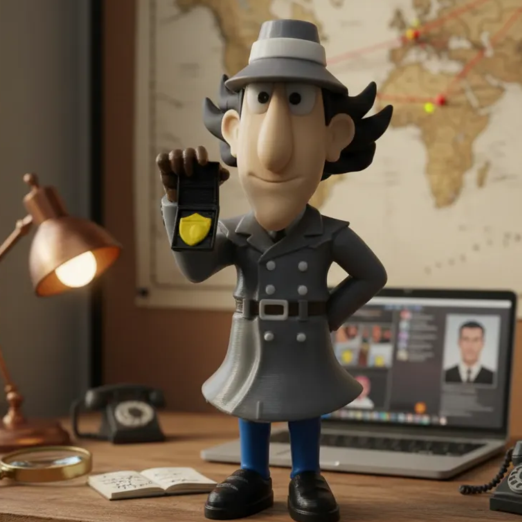 Figura Inspector Gadget Coleccion Chibi - Image 2