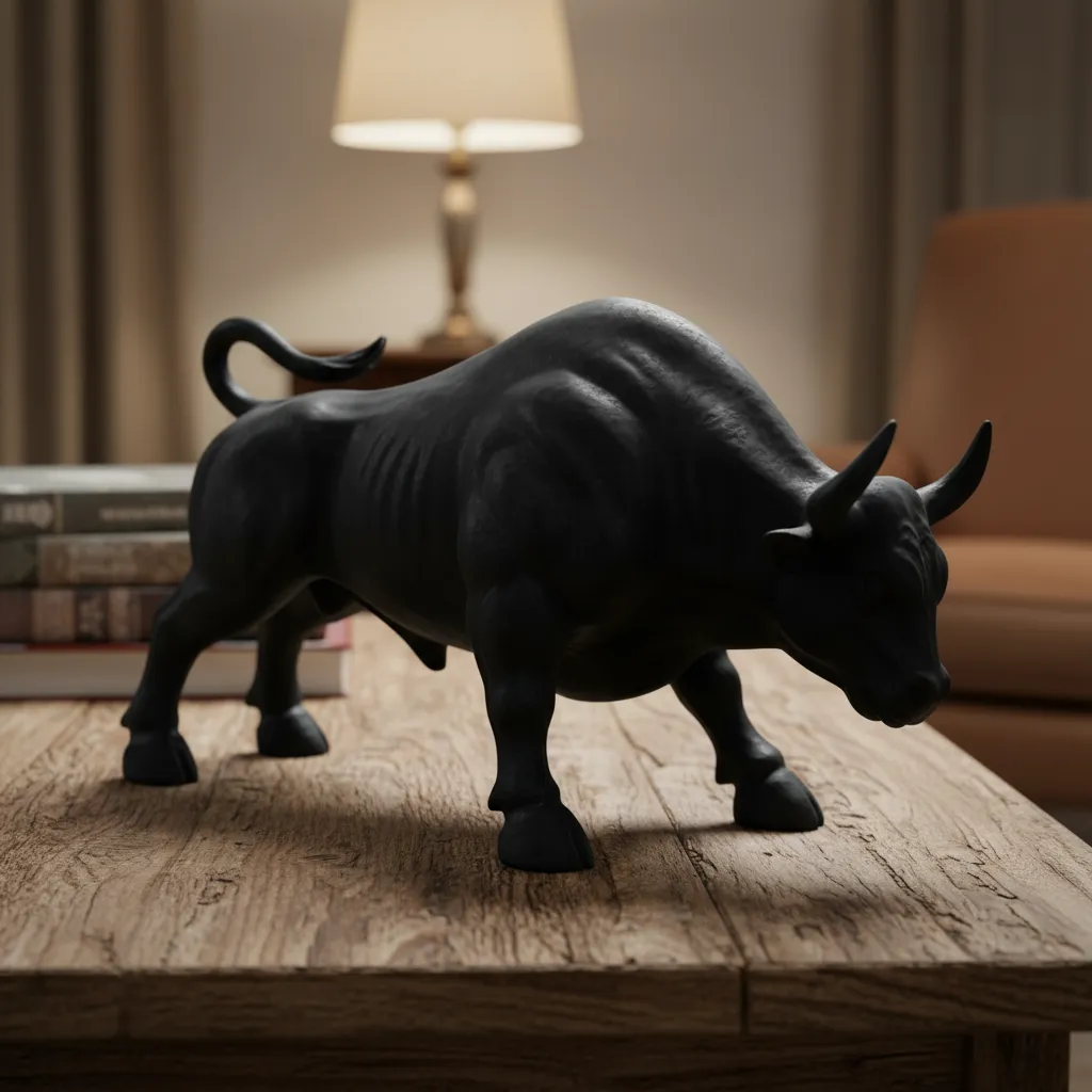Figura decoración toro Wall Street - Image 2