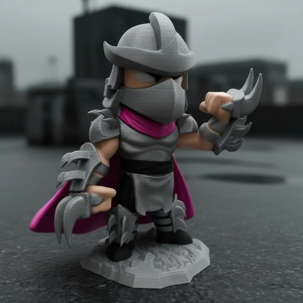 Figura Shredder Tortugas Ninjas - Image 2