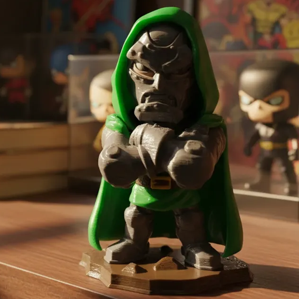 Figura dr. Doom Chibi - Imagen 2