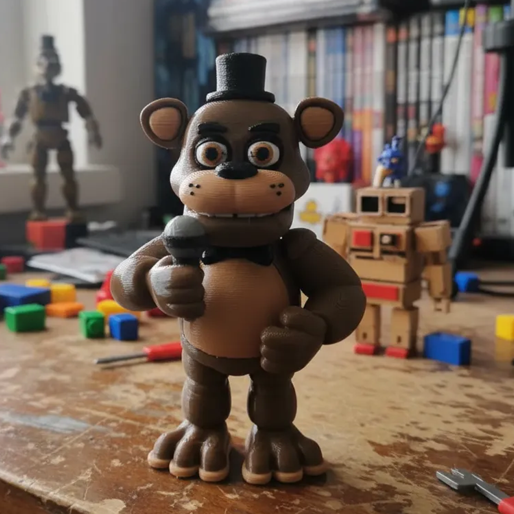 Figura Freddy Fezbear five nights at freddys - Imagen 2